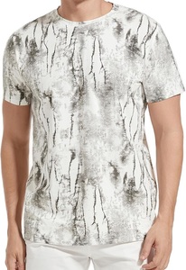 Camiseta Casual de Manga Corta para Hombre, 100% Algodón Tejido, Estampada, con Características Anti-Pilling y Ecológicas, Precio al por Mayor, Bangladesh - Product Image 4