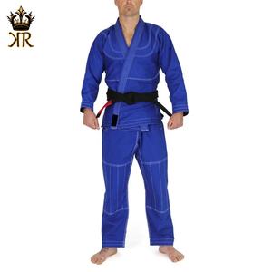 ชุดยูโด BJJ แบบสั่งทำพิเศษจากโรงงาน ขายส่ง ผ้าฝ้าย 100% ชุดยิวยิตสูเนื้อนุ่ม 450 กรัม ผ้าทอแบบเพิร์ลวีฟ BJJ Gi - Product Image 1