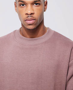 Sweat-shirts personnalisés en gros pour hommes et unisexe, en coton biologique, molleton décontracté, streetwear, haute qualité, coupe oversize, imprimés - Product Image 3