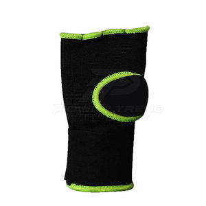 Venda de neopreno reutilizable para boxeo con cierre de cordones sin dedos, compresa fría/caliente ajustable para muñeca/puño, gimnasio, MMA, fitness, entrenamiento - Product Image 3