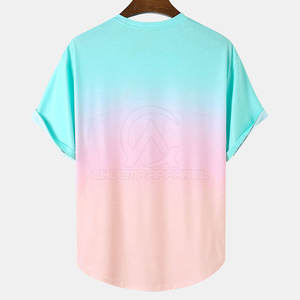 T-shirt respirant pour homme au design épuré, tissu extensible et coupe décontractée, idéal pour les journées d'été et confortable au quotidien - Product Image 2