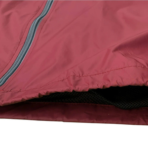 Lightweight Polyester Spring Hooded Waterproof Windbreaker <b>Jacket</b> Full Sleeve <b>Zipper</b> Fly Outdoor Sporty Style Tracksuit Set - Product Image 2