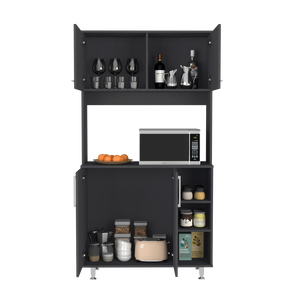 Armadio dispensa nero da cucina Delaware - Product Image 5