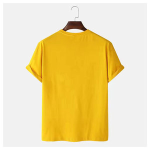 Camisetas de moda para hombre con diseños gráficos modernos, lisos y minimalistas, tela ligera, perfectas para looks informales y de estilo urbano. - Product Image 2