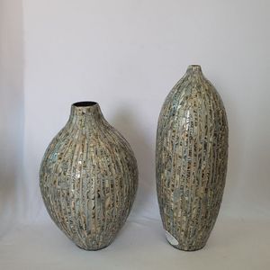 Elegante Jarrón de Nácar con Artesanía de Concha Natural para Decoración de Interiores, Venta al por Mayor, Duradero, Personalizable, Vietnam - Product Image 4
