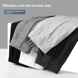 Caleçons Boxers Respirants en Coton et Soie Tricotés pour Hommes, Taille XXL, avec Logo Personnalisé – Sous-vêtements Durables à Taille Classique, Vente en Gros - Product Image 3