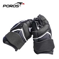 Gants de hockey POROS BBS1 PRO JR avec système de blocage du pouce en 3 parties, mousse EVA et coque en PE |   Confort et Fraîcheur Premium