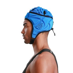 Wholesale Best Selling Flag Half Face Soft Shell Padded Boxing Helmet Breathable <b>Plus</b> <b>Size</b> Football Rugby EVA Material Portable - Product Image 2