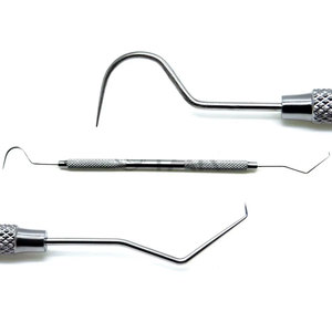 Explorador Dental 23/17A de Doble Punta, Instrumentos Médicos de Diagnóstico Premium para Examen Bucal y Cuidado Dental - Product Image 1