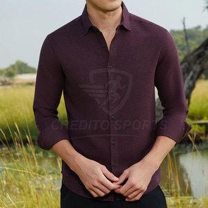 Camisas de Algodón Duraderas para Hombre, Costuras de Alta Calidad, Tela Transpirable, Uso Prolongado - Product Image 2