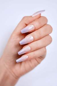 Uñas Postizas de ABS Largas, Color Blanco Perla, Forma Cuadrada/Ballerina, Servicio OEM/ODM al por Mayor - Product Image 3