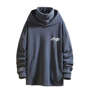 Custom Logo Men Regular Fit Heavyweight Fleece 100% Cotton Blank Acid Wash Vintage <b>Hoodie</b> with Pocket High Quality - Product Image 2