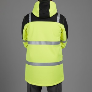 Custom Hi Vis Safety <b>Jacket</b> Waterproof Reflective Outerwear for Industrial and Engineering <b>Workers</b> - Product Image 6