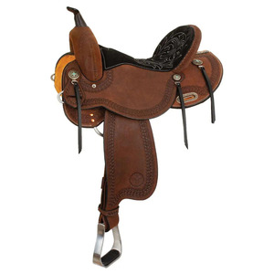 Silla de Montar Occidental de Cuero Personalizada para Caballo, Equipo Premium para Montar a Caballo en Ranchos y Senderos, Proveedor Mayorista de Fábrica - Product Image 1