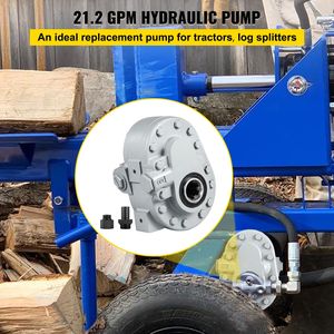 Pompa Idraulica 21.2GPM con 12 Porte di Uscita SAE, Motore Idraulico 540RPM per Spaccalegna 2250PSI, Pompa Idraulica per Spaccalegna 2250PSI - Product Image 2