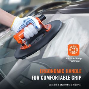 Ventouse en verre de 10 pouces avec poignée en acier, capacité de charge industrielle robuste de 990 lb, boîte de transport - Product Image 5