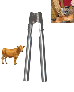 Écorneur de style Barnes Surtechs pour bétail, instrument vétérinaire en acier pour le décornage des bovins - Product Image 1