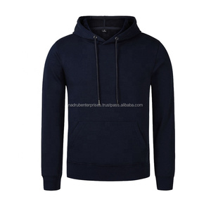 Sudadera con Capucha de Alta Calidad, Diseño Personalizado, al por Mayor, Unisex, de Poliéster/Algodón, con Cierre de Cordón y Ribetes - Product Image 2