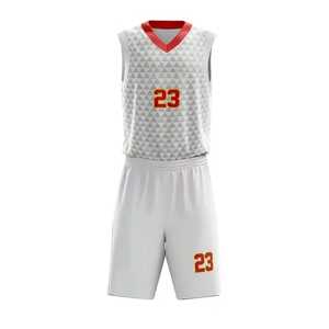Uniforme de Baloncesto Personalizado, Uniforme de Equipo de Baloncesto, 100% Poliéster, Uniforme de Baloncesto para Hombre, Fabricación en Pakistán - Product Image 5