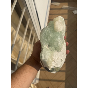 High Quality Green Apophyllite <b>Crystal</b> <b>Cluster</b> for Interior Decoration and Collector Specimen - Product Image 4