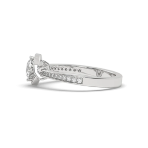 Anillo AJRETAIL de Oro Blanco de 14 Quilates con Diamante Cultivado en Laboratorio de 0.916 Quilates, Color G, Claridad VS1 - Product Image 3