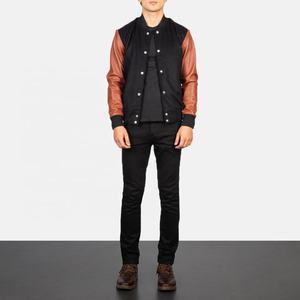 Veste de baseball Varsity de haute qualité avec manches en cuir, veste Varsity pour homme, veste d'hiver - Product Image 3