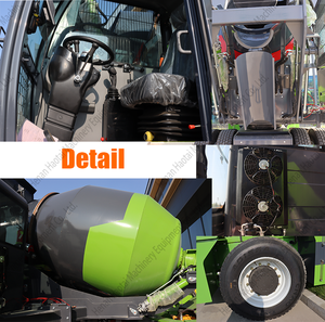 3.5 mét khối di động di động tự tải xi măng trộn bê tông xe tải - Product Image 2