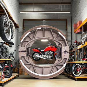 Vasus Nouvelles plaquettes de frein arrière en aluminium 110 mm EV-01 de remplacement pour scooter/cyclomoteur électrique OKINAWA GY6 125 GN125 AX100 CG125 FXD125 - Product Image 6