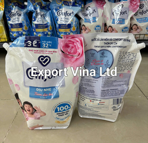 Adoucissant pour tissus Comfort, parfum doux et moelleux, conçu pour une utilisation familiale, 3 L - Product Image 2