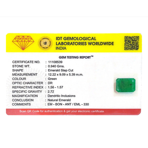 Natural Emerald 4.7 Carat Oval Faceted Loose Gemstone for Fine Jewelry - Product Image 4