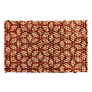 Tapete de Entrada de Fibra de Coco con Base de PVC, Color Sólido, Hecho a Máquina, para Uso en Exteriores, Hoteles y Hogares - Product Image 1