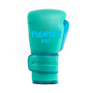ถุงมือชกมวย FIGHTER BRO MMA หนังเทียม PVC สำหรับฝึกซ้อม กันลื่น แห้งเร็ว ระบายอากาศได้ดี ปิดแบบผูกเชือกและตีนตุ๊กแก - Product Image 4