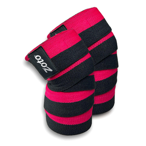 Bandes de Compression Élastiques Personnalisées pour Genoux de Powerlifting avec Logo – Sangles de Soutien pour Squat et Haltérophilie – Fournisseur Direct d'Usine - Product Image 1