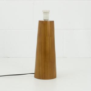 Natural Solid Wooden Lamp Base Decorative <b>Table</b> Lamp Stand Handmade Wooden Lighting Base for Hotels Restaurants and Homes - Product Image 3