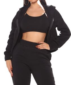 Conjunto de Sudadera con capucha de dos piezas para mujer, Joggers informales y sudaderas con cremallera, conjuntos de ropa de mujer de dos piezas 2026 - Product Image 5