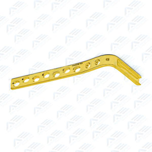 Veterinaire Verbruiksartikelen Titanium 3.5Mm Straal L Vergrendelingsplaat Schuine Hoek Orthopedisch Implantaat Fabriek Trauma Botbreuk Tool