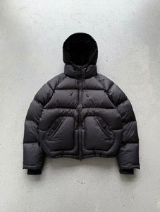 Veste matelassée noire à carreaux Ripstop de haute qualité pour hommes, manteau d'hiver à capuche épais, double fermeture éclair, vente en gros, fabricant OEM - Product Image 1