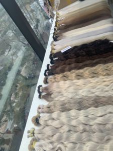 Extensiones de Cabello Humano Virgen Vietnamita de Punta Plana, Súper Dobles, en Todos los Colores, 60 cm, Precio al por Mayor, 100g - Product Image 3