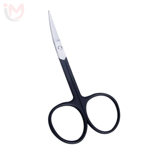 Fine Point Black Plasma Coated <b>Nail</b> <b>Scissors</b> Beauty instruments <b>nail</b> cutting <b>Scissors</b> with personalized design - Product Image 1