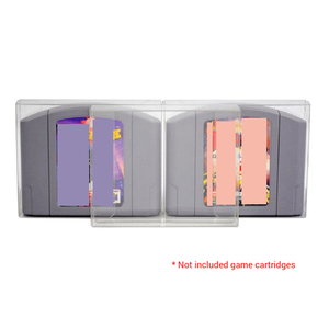 Étui de protection transparent pour cartouche de jeu N64, accessoire pour lecteur de jeux vidéo, commande à retirer en personne - Product Image 5