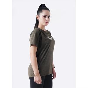 Camiseta Extra Grande de Algodón Premium para Mujer, Camiseta Informal Ligera de Secado Rápido, Camiseta con Estampado Gráfico Atrevido de Estilo Urbano para Mujer - Product Image 5