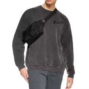 Camisetas de Manga Corta para Hombre con Logotipo Personalizado al por Mayor, Estilo Casual, Camisetas Básicas con Lavado Ácido - Product Image 1