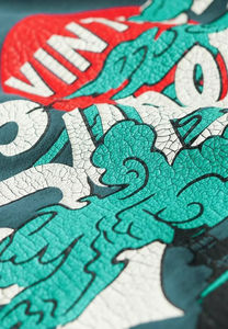 ราคาขายส่ง เสื้อยืดผู้ชายผ้าฝ้าย 100% คุณภาพสูง สกรีนลายแบรนด์ของคุณเอง เสื้อยืดลายกราฟิกผู้ชาย ไซส์ใหญ่ - Product Image 4