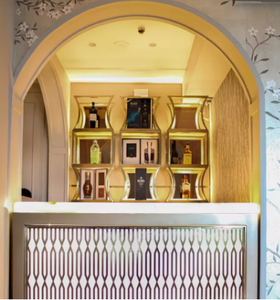 Premium Commercial Bar Set <b>Regal</b> Nook Style LED Illuminated Wooden Frame Eco Friendly Farmhouse Design for Modern Interiors - Product Image 4