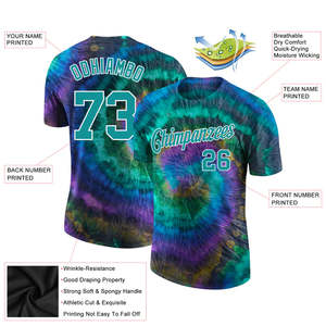 Performance Sublimation Shirts 100% Polyester Soft Touch Full Print Custom OEM/ODM Anti-Bacterial Moisture-Wicking Customizable - Product Image 4