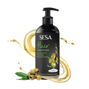 Après-shampoing nourrissant en profondeur aux herbes 300ml, formule anti-frisottis pour des cheveux doux et brillants, soin capillaire naturel pour cheveux secs et abîmés - Product Image 2