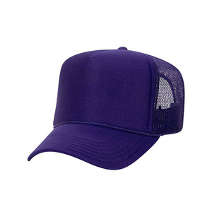 Customized ODM Wholesale Bulk Factory Manufacturer <b>Light</b> Gray Foam Custom Mesh Trucker <b>Hat</b> Snapback Cap Outdoor Beach Hip Hop - Product Image 2