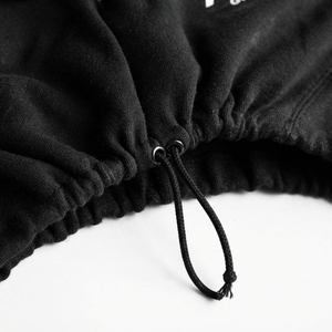 Women's Oversized Cropped Pullover Hoodie Women's Casual Fleece Crop Hoodie Long Streetwear <b>Sweatshirt</b> 100% Cotton - Product Image 6