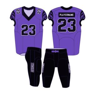 Uniforme de football américain tendance pour hommes, idéal pour le jeu en équipe, avec des matériaux légers pour le sport. - Product Image 4