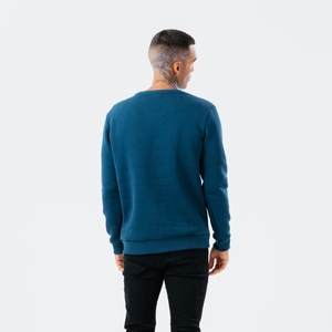 Sweat-shirt surdimensionné personnalisé en coton premium French Terry, col rond, streetwear décontracté, épais, vierge, marque privée, OEM, doux - Product Image 5
